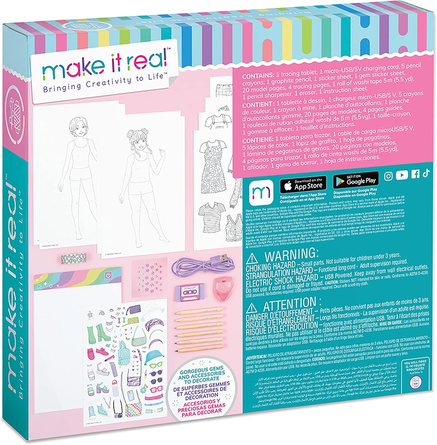 Make It Real Tablero de luz digital