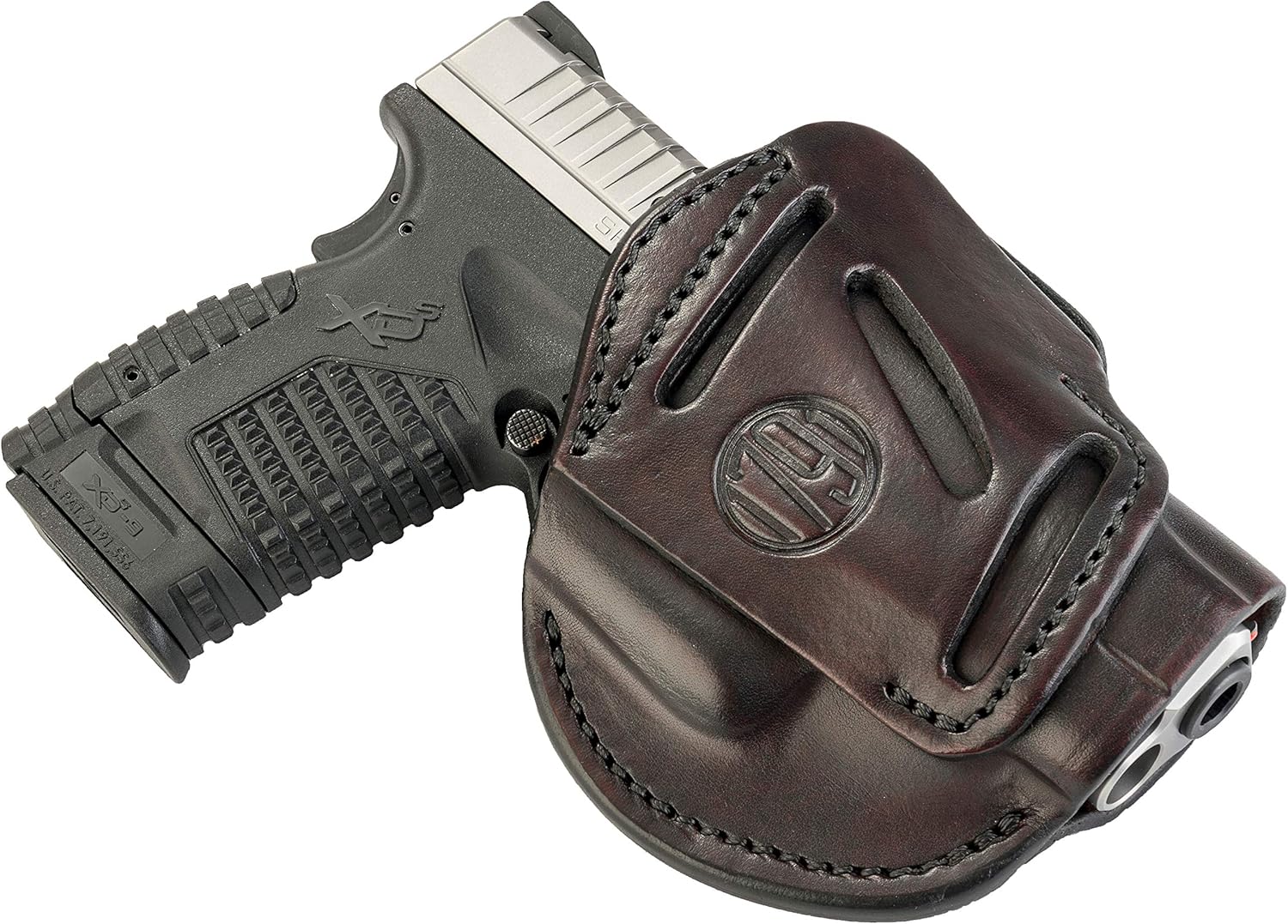 1791 GUNLEATHER Funda de 3 vías para SIG P226 y P229  OWB CCW Ambidextro  Funda para pistola de cuero para diestros o zurdos  Compatible con Sig