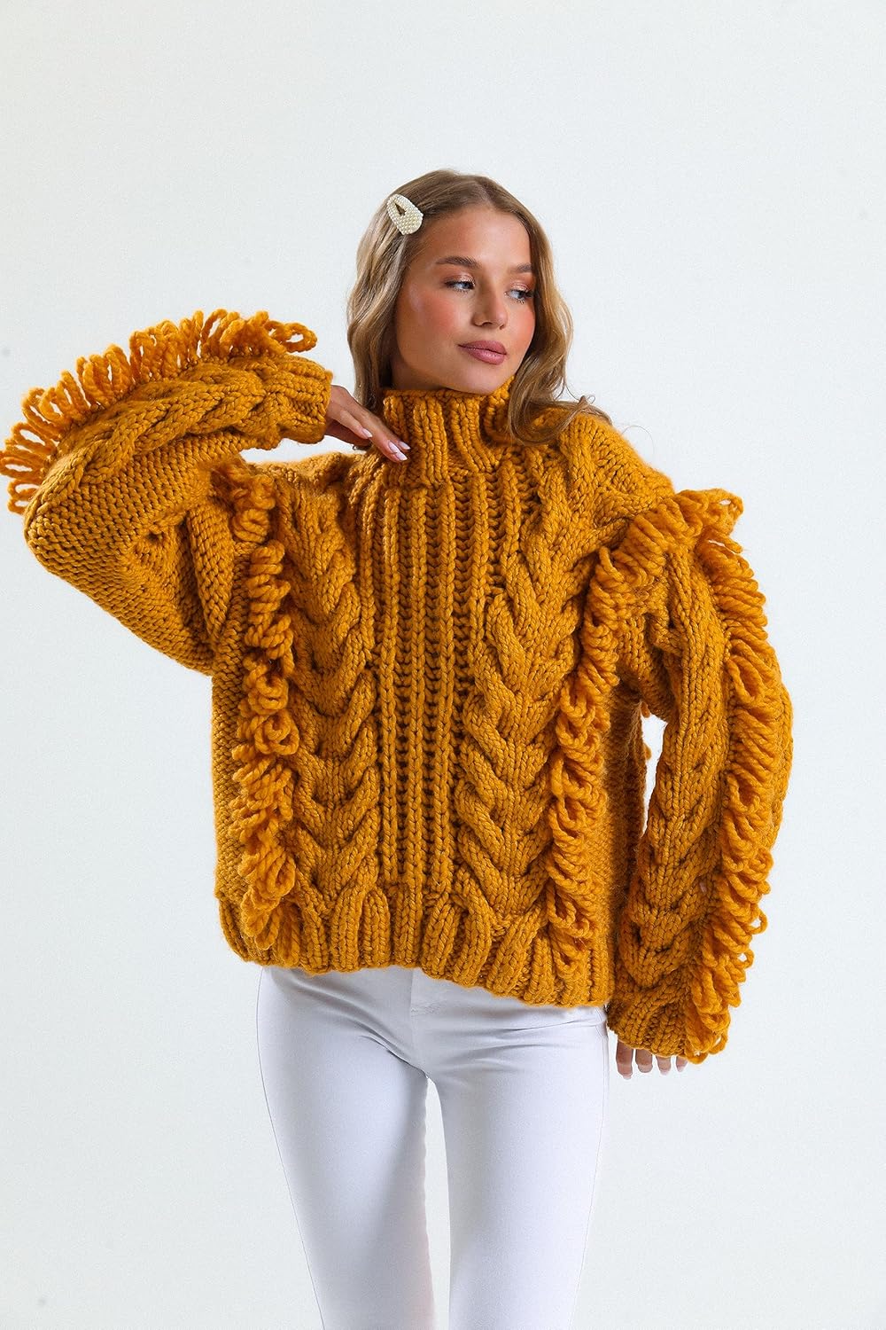 Estako Cozy Thick & Quick Yarn – Hilo grueso y rápido, 20% lana, 80% acrílico, suave, súper voluminoso, peso #6, 3.52 oz (100 gr), 65 yardas (196.9