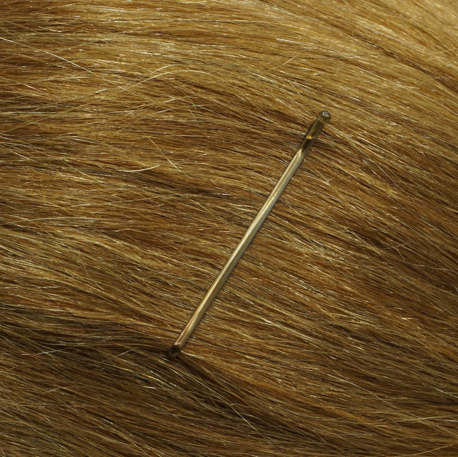 Amelia Beauty Products Bobby Pin Flat estándar  Accesorios de peluquería para todo tipo de cabello  10.58 oz en recipiente transparente Pasadores