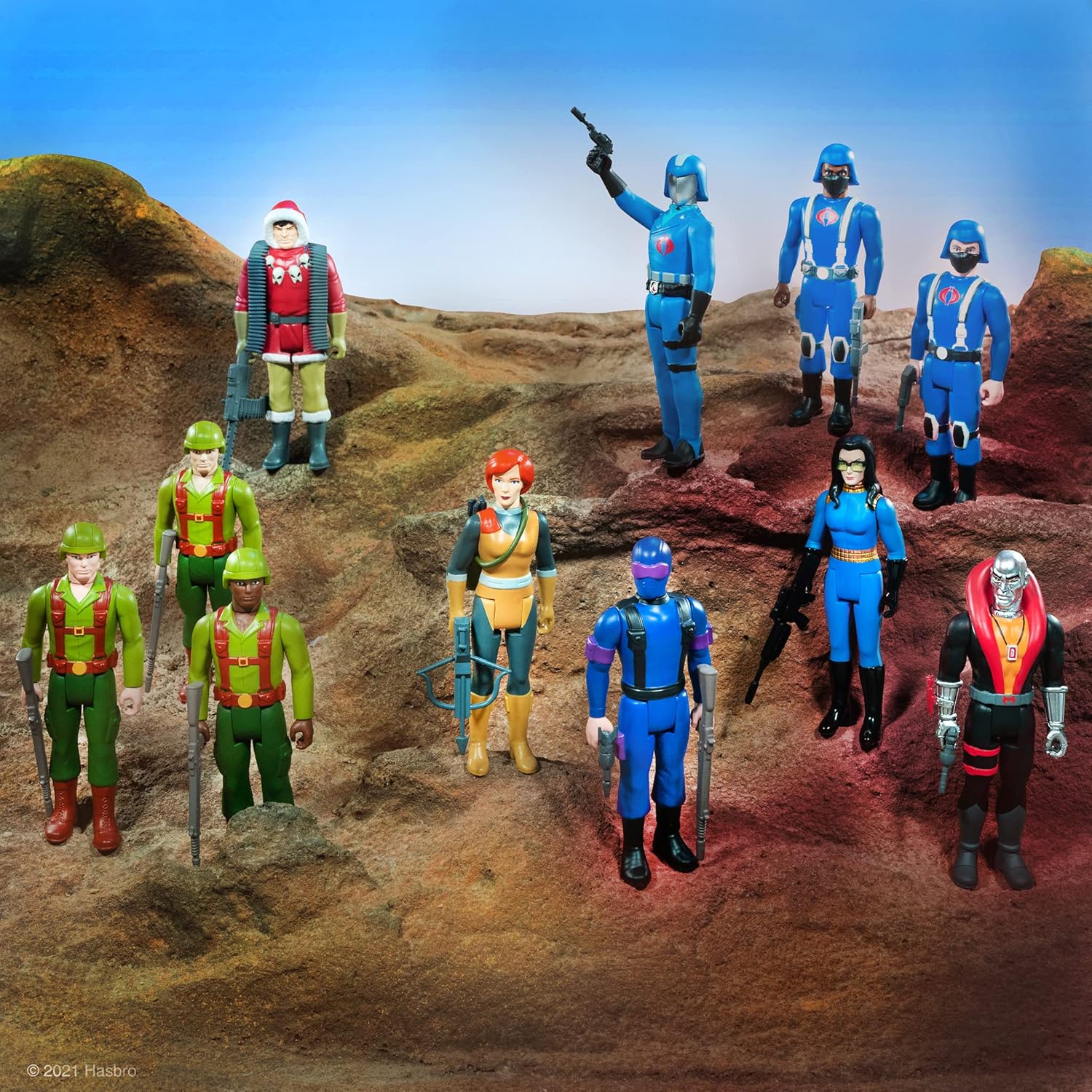 Super7 G.I. Joe Destro 3.75 en Figura de reacción
