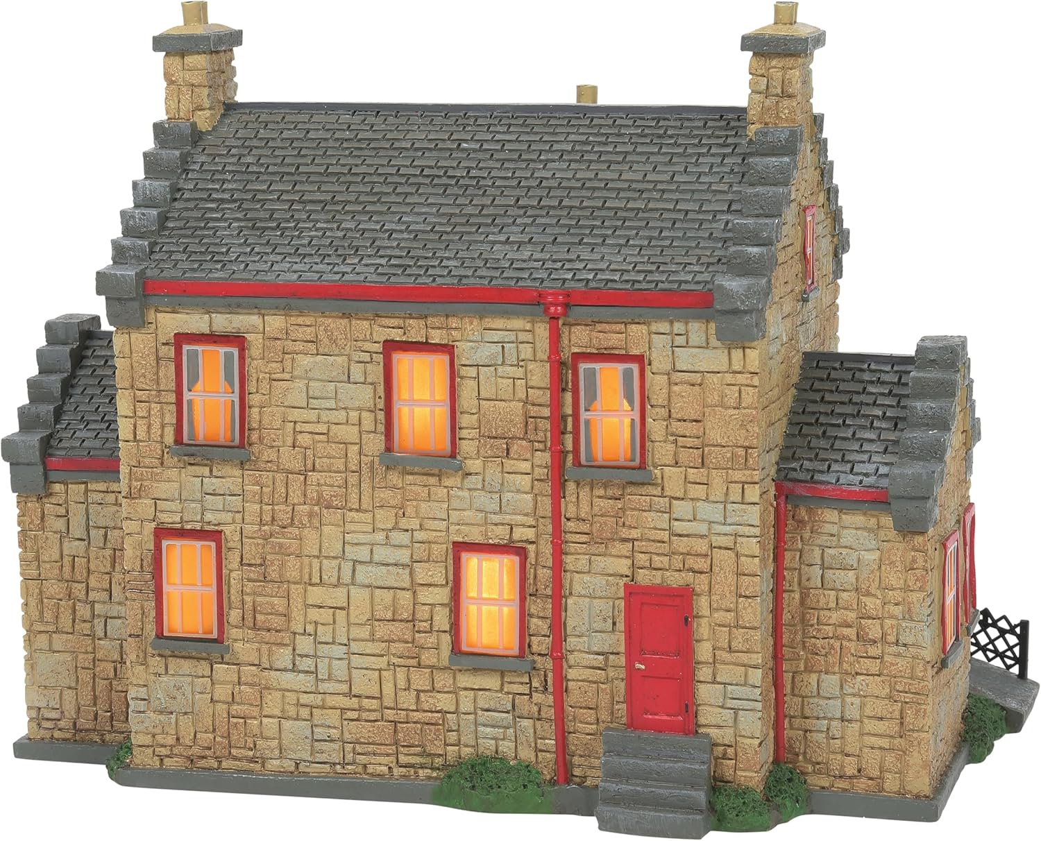 Department 56 Harry Potter Village Hogsmeade Station – Edificio iluminado, 7 pulgadas, multicolor