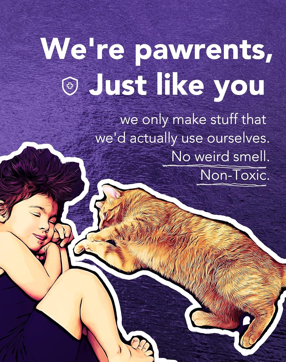 Lukamoo Bonita alfombra de arena para gatos (32 x 24 pulgadas), extra grande y XL, para arena para gatos y bonita caja de arena para gatos,