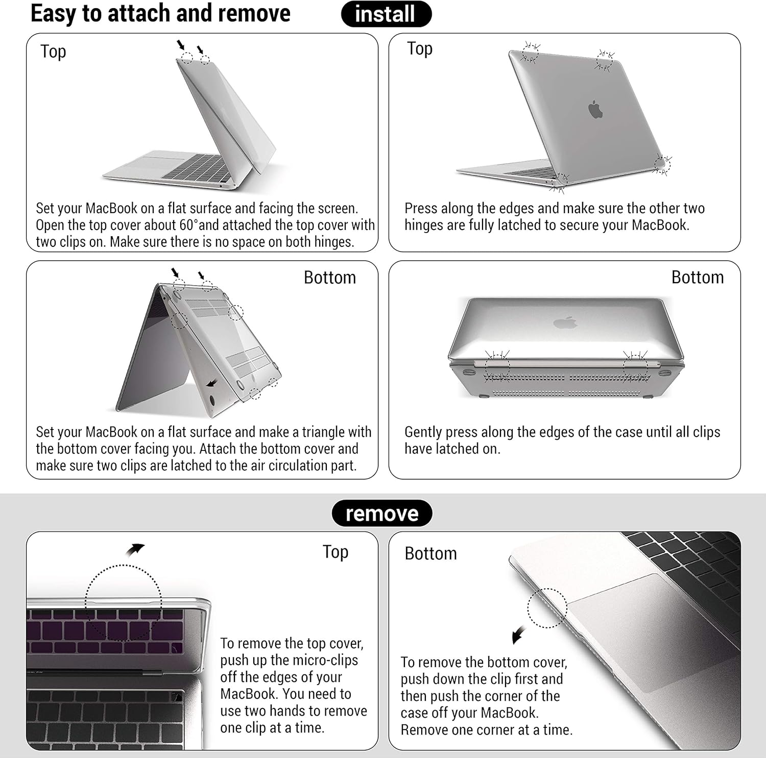 IBENZER – Carcasa rígida para MacBook Air de 13 pulgadas versión 2020, 2019, 2018, A1932, A2179, con funda de teclado para Apple Mac Air 13 Retina