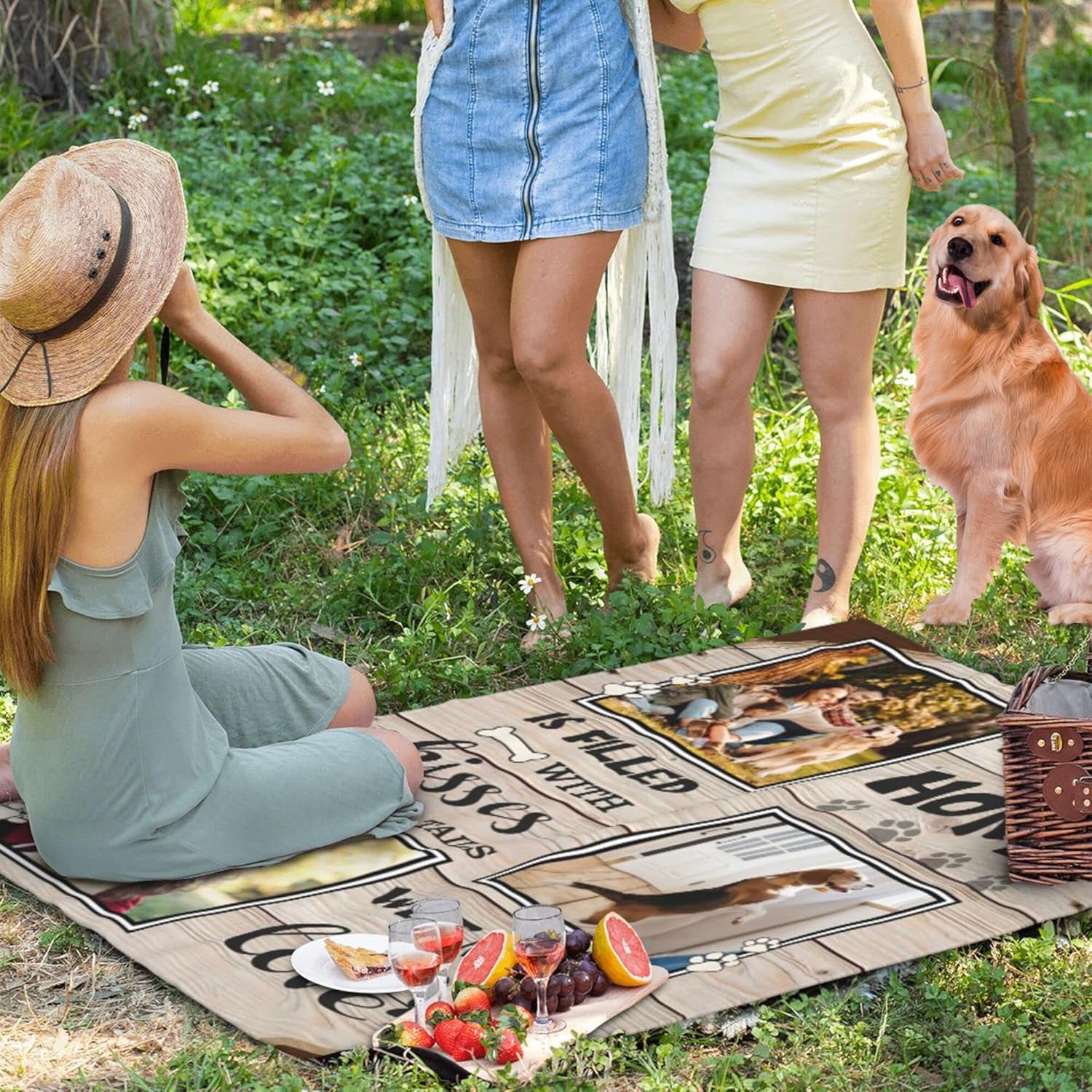 Manta personalizada para perros con fotos, regalos personalizados para los amantes de los perros de mascotas, manta personalizada para cachorros