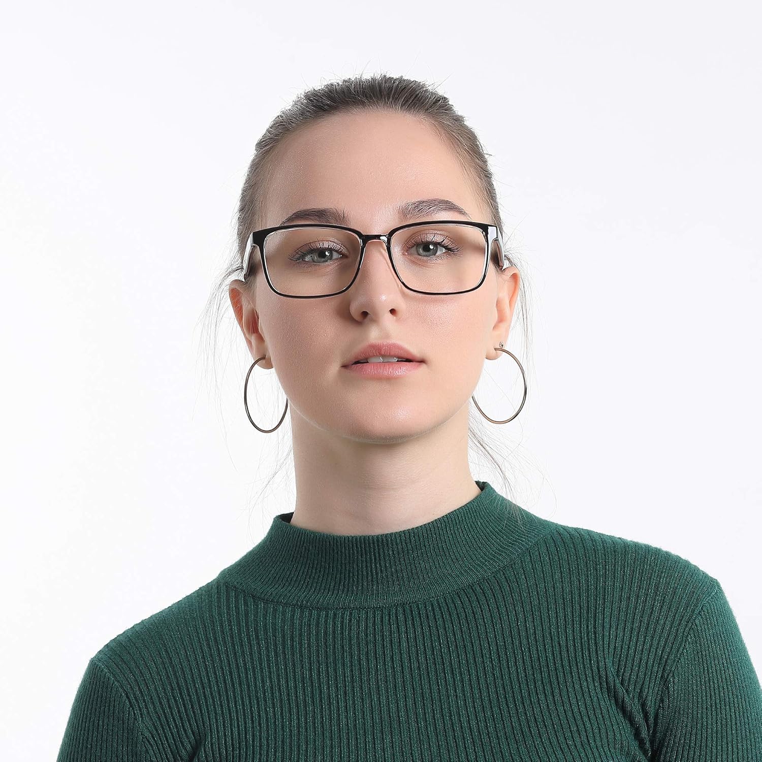 LifeArt Lentes de bloqueo de luz azul, antifatiga ocular, anteojos de lectura para computadora, anteojos de juegos, gafas de TV para mujeres y