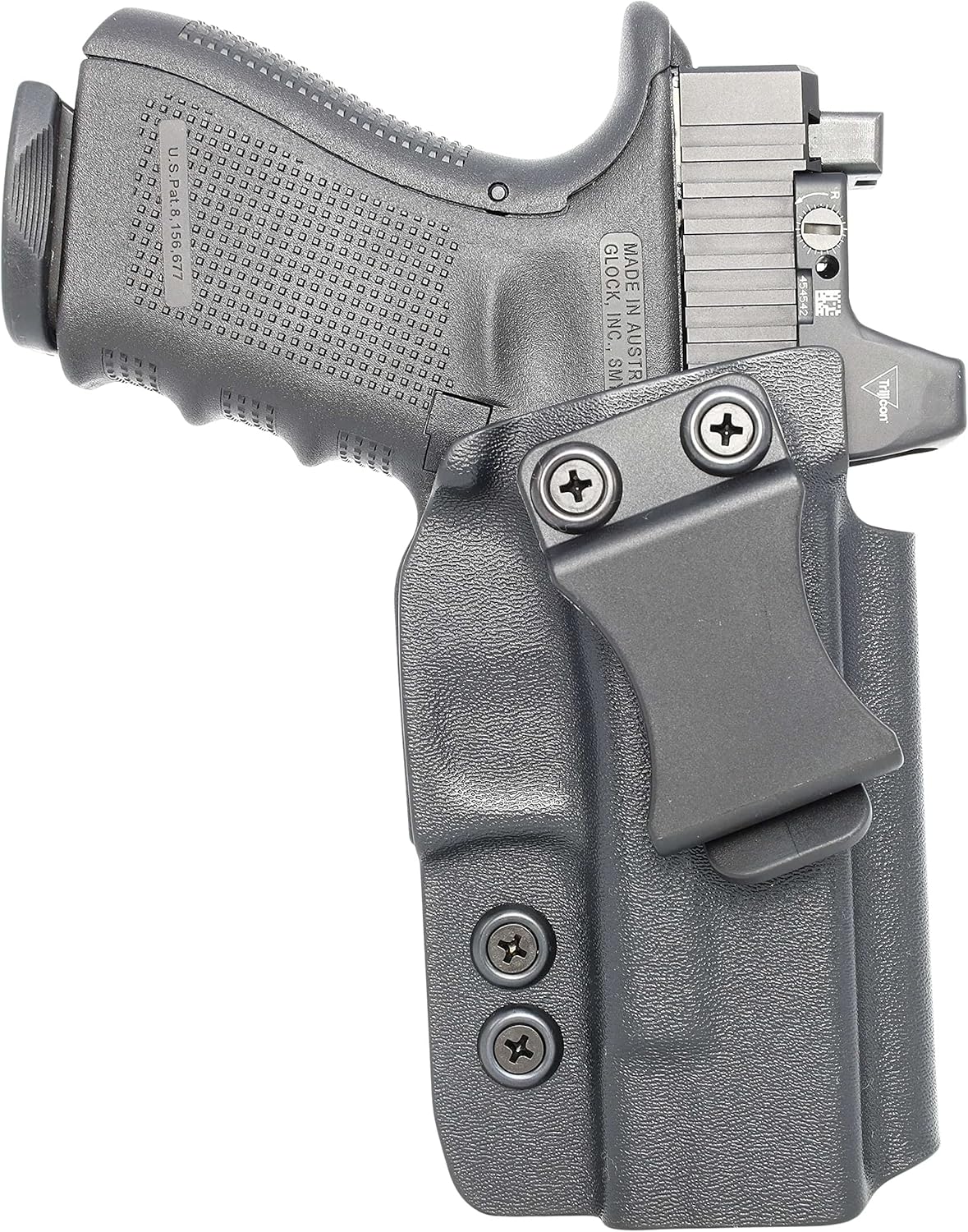 Rounded OpticsRMR Cut IWB KYDEX Holster fits Beretta APX Carry  Claw Compatible  ‘Posi-Click’ Retention  Custom Fit  Adj. Cant  100% US Made