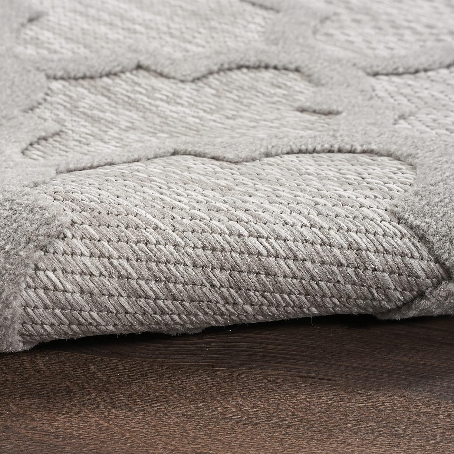 Nourison Easy Care – Alfombra marroquí de 2 x 4 pies, enrejado, fácil limpieza, no se desprende, para dormitorio, sala de estar, comedor, patio