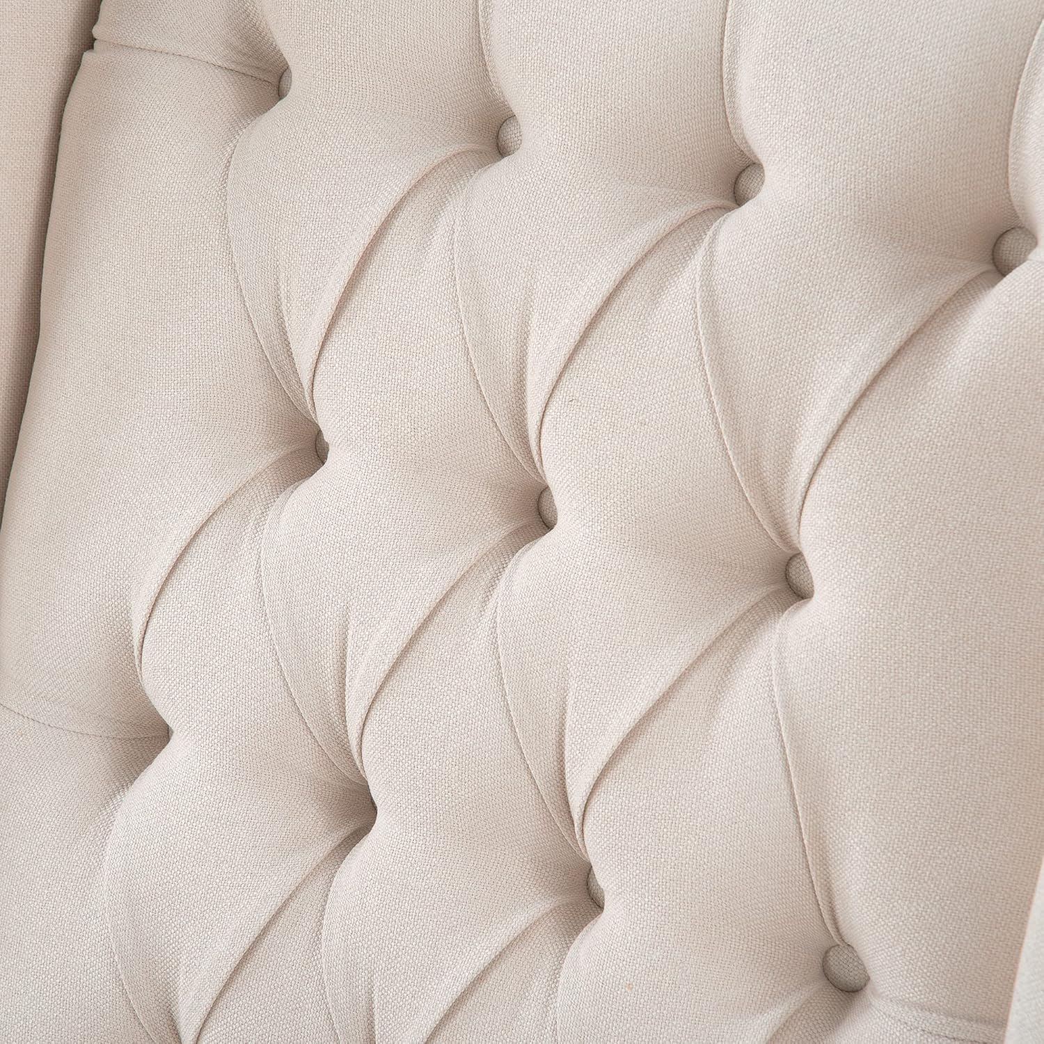 Wingback – Silla reclinable de tela, moderna con respaldo alto, cómoda silla de lectura, sillas con respaldo copetudo con brazos para dormitorio y