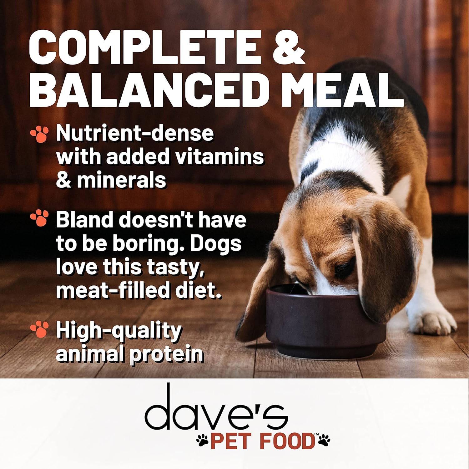 Dave’s Pet Food Alimento húmedo para perros sin granos (95% de carne de res e hígado de carne), fabricado en Estados Unidos de proteína de fuente