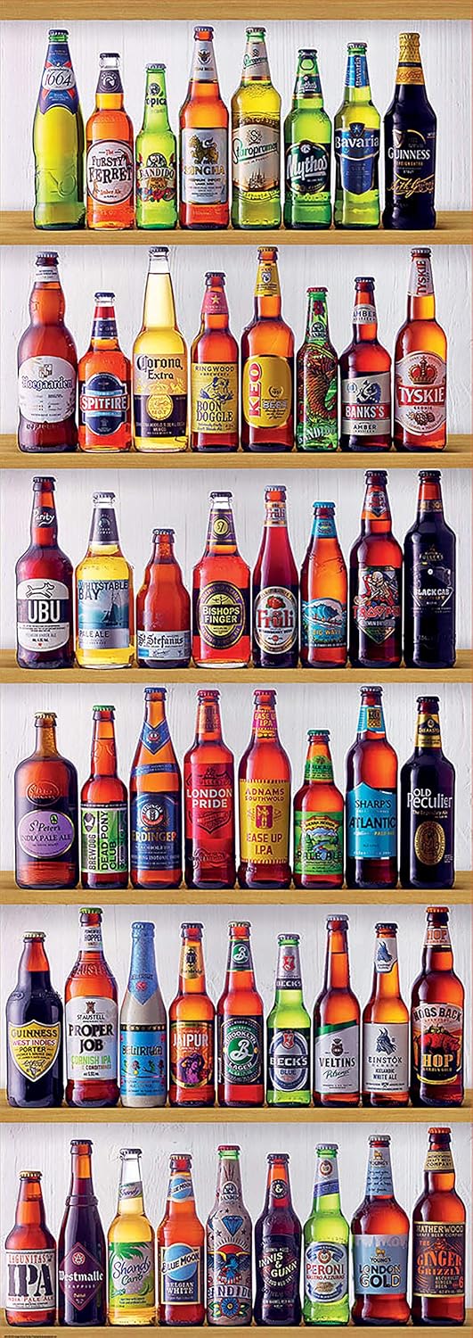Educa – Puzzle panorámico (2000 piezas), diseño de cervezas