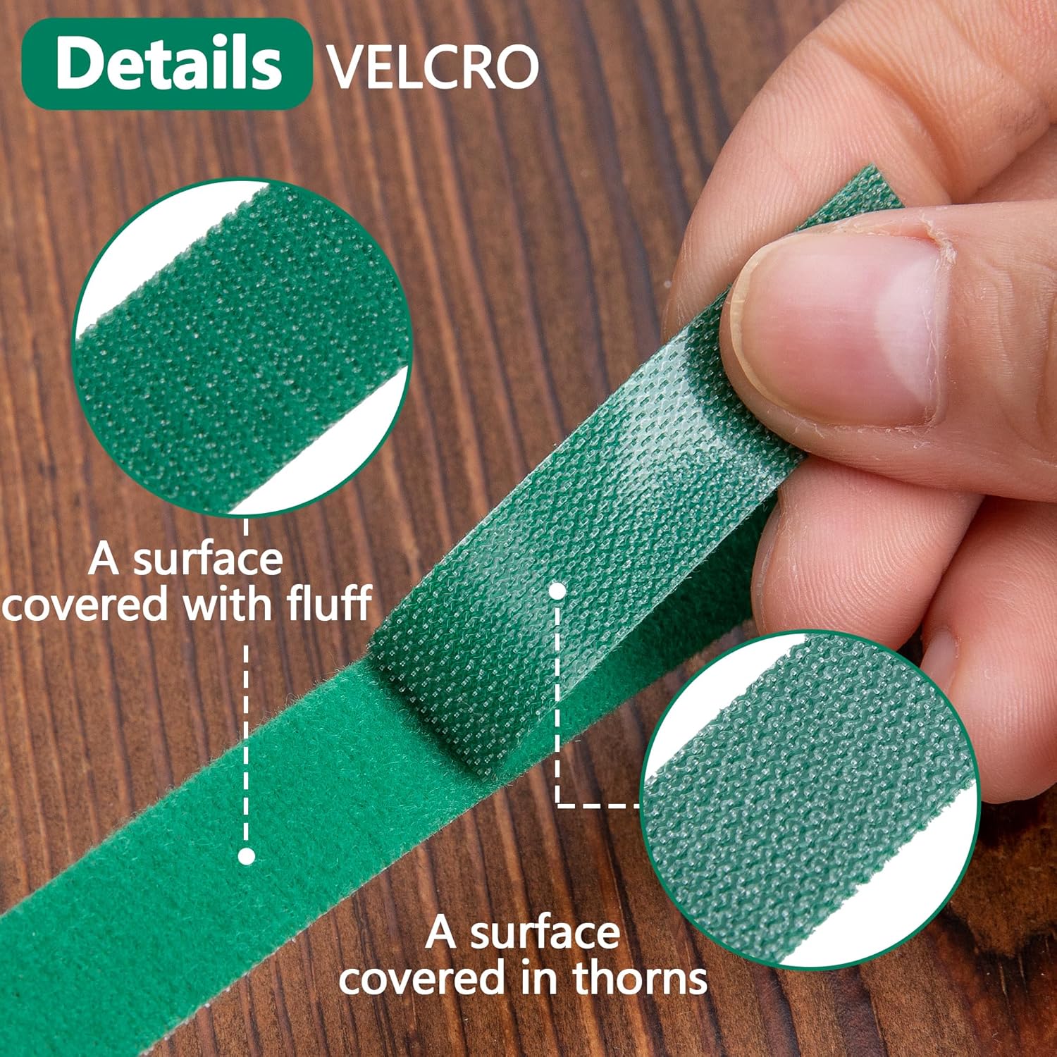 60 lazos de guirnalda de Navidad  lazos ajustables de 12 pulgadas  Correas reutilizables de nailon para plantas de jardín para árbol de Navidad,