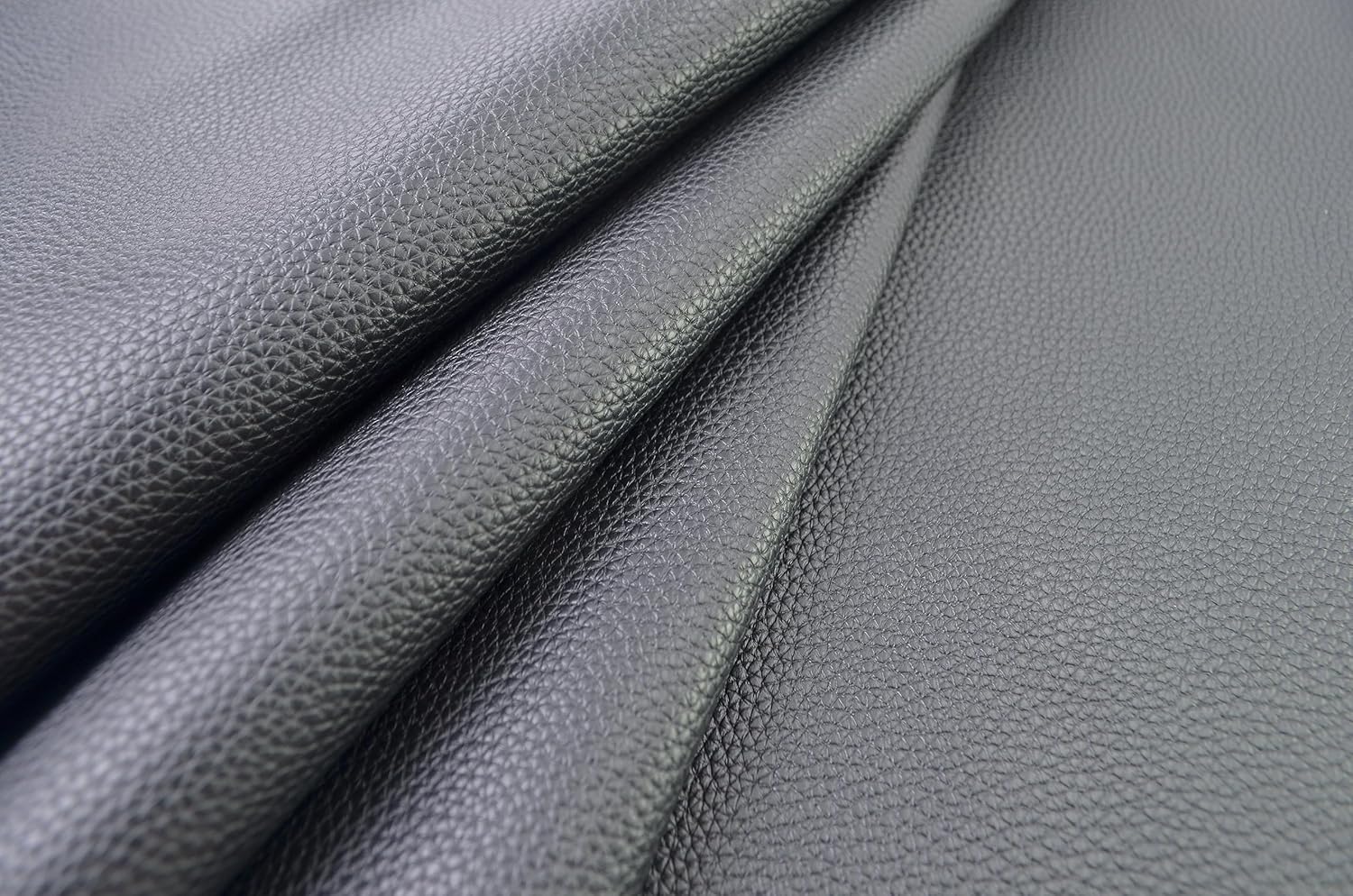 3 yardas de 54 x 108 pulgadas, tela de piel sintética suave, color negro, tapicería de vinilo para sofá, bolsas, sillas, asientos de automóvil,