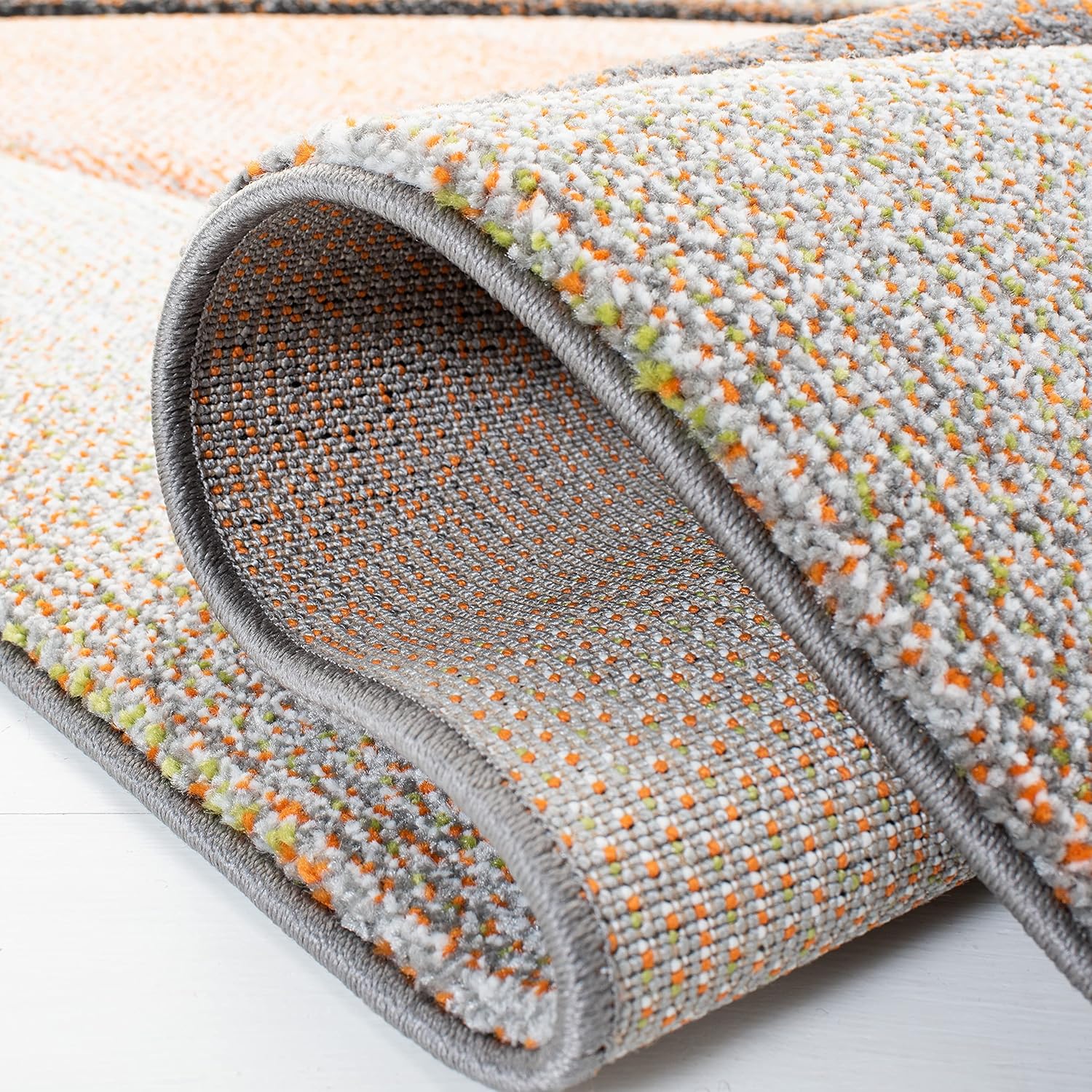 SAFAVIEH Hollywood Collection – Alfombra cuadrada de 4 pies, diseño moderno de mediados de siglo, no desprende pelusa y de fácil cuidado, ideal para