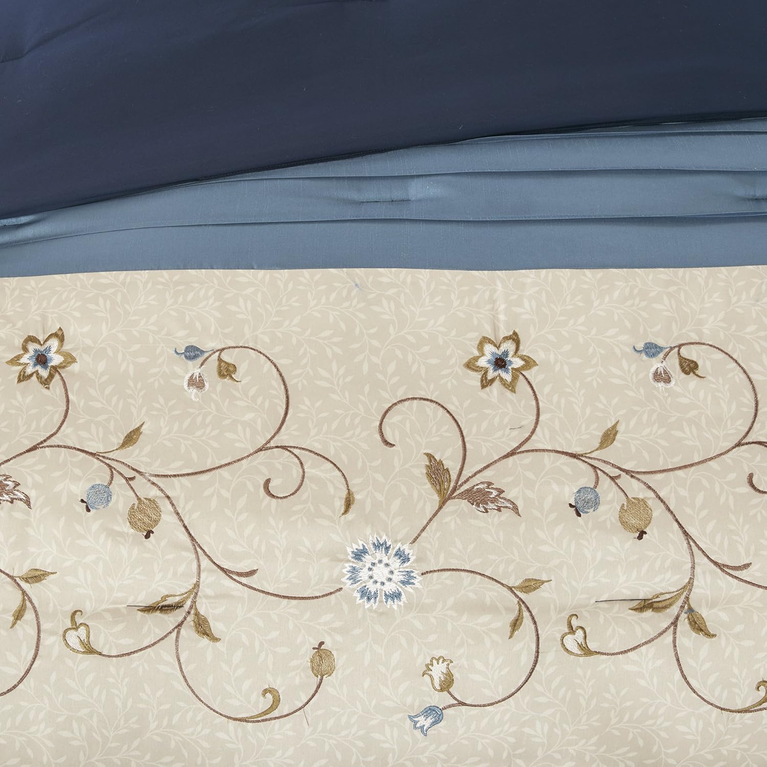 Juego Madison Park All Season, falda de cama a juego, almohadas decorativas