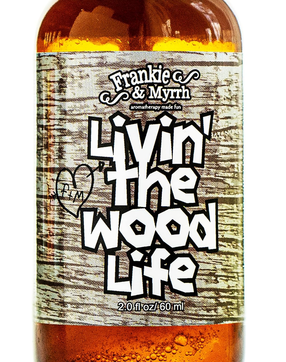 Frankie & Myrrh Livin’ The Wood Life Spray de aromaterapia – Pachulí, vainilla, sándalo, cedro. Aceite esencial de relajación y meditación. Aceites