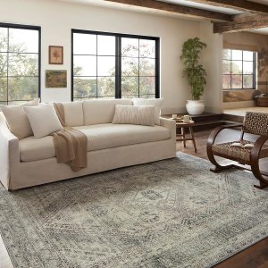 Loloi x Magnolia Home by Joanna Gaines Sinclair SIN-04 Collection – Alfombra rectangular de 7 pies 6 pulgadas x 9 pies 6 pulgadas, color Loloi x Magnolia Home by Joanna Gaines Sinclair SIN-04 Collection – Alfombra rectangular de 7 pies 6 pulgadas x 9 pies 6 pulgadas, color