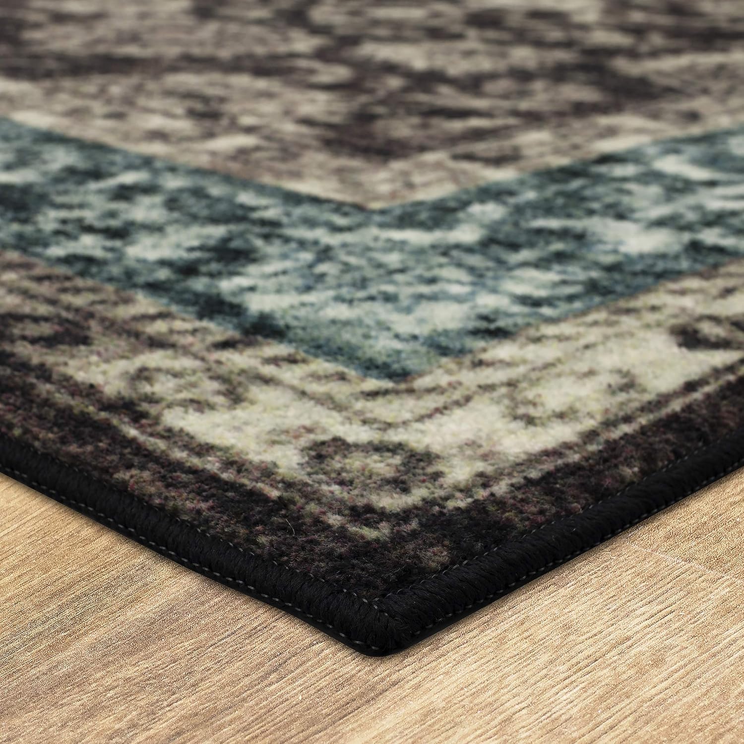 Mohawk Home Worcester – Alfombra floral para dispersión del atardecer (2 x 3 pies)