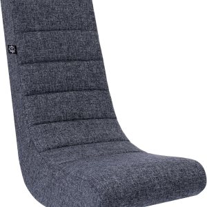 The Crew Furniture Classic Video Rocker Floor – Silla de juegos para niños y adolescentes, decoración del hogar, lino de poliéster, gris The Crew Furniture Classic Video Rocker Floor – Silla de juegos para niños y adolescentes, decoración del hogar, lino de poliéster, gris