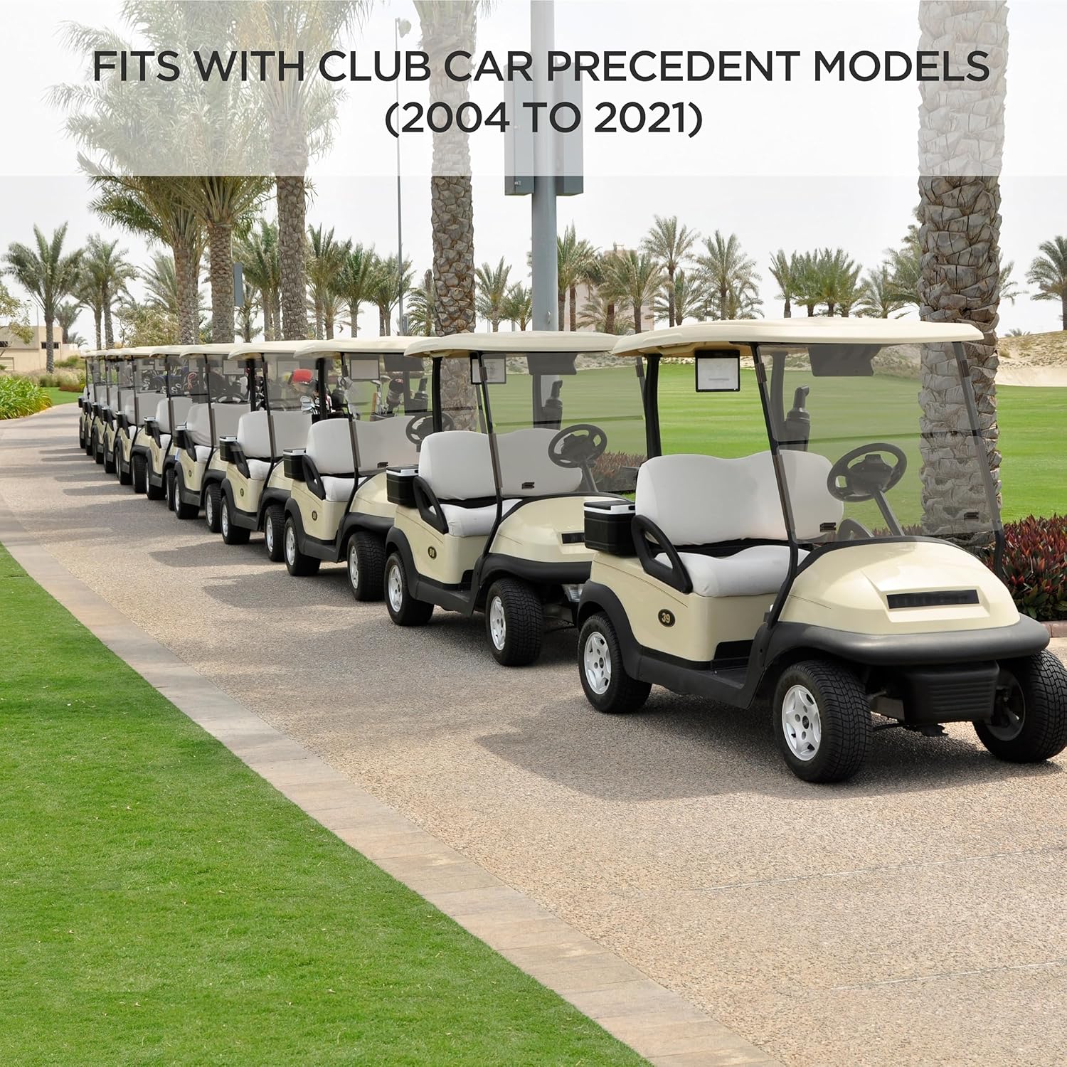Club Car Precedent – Parabrisas 2004 y más para Club Cart Precedent Parabrisas Club Car Golf Cart Parabrisas Club Car Parabrisas Club Reemplazo de