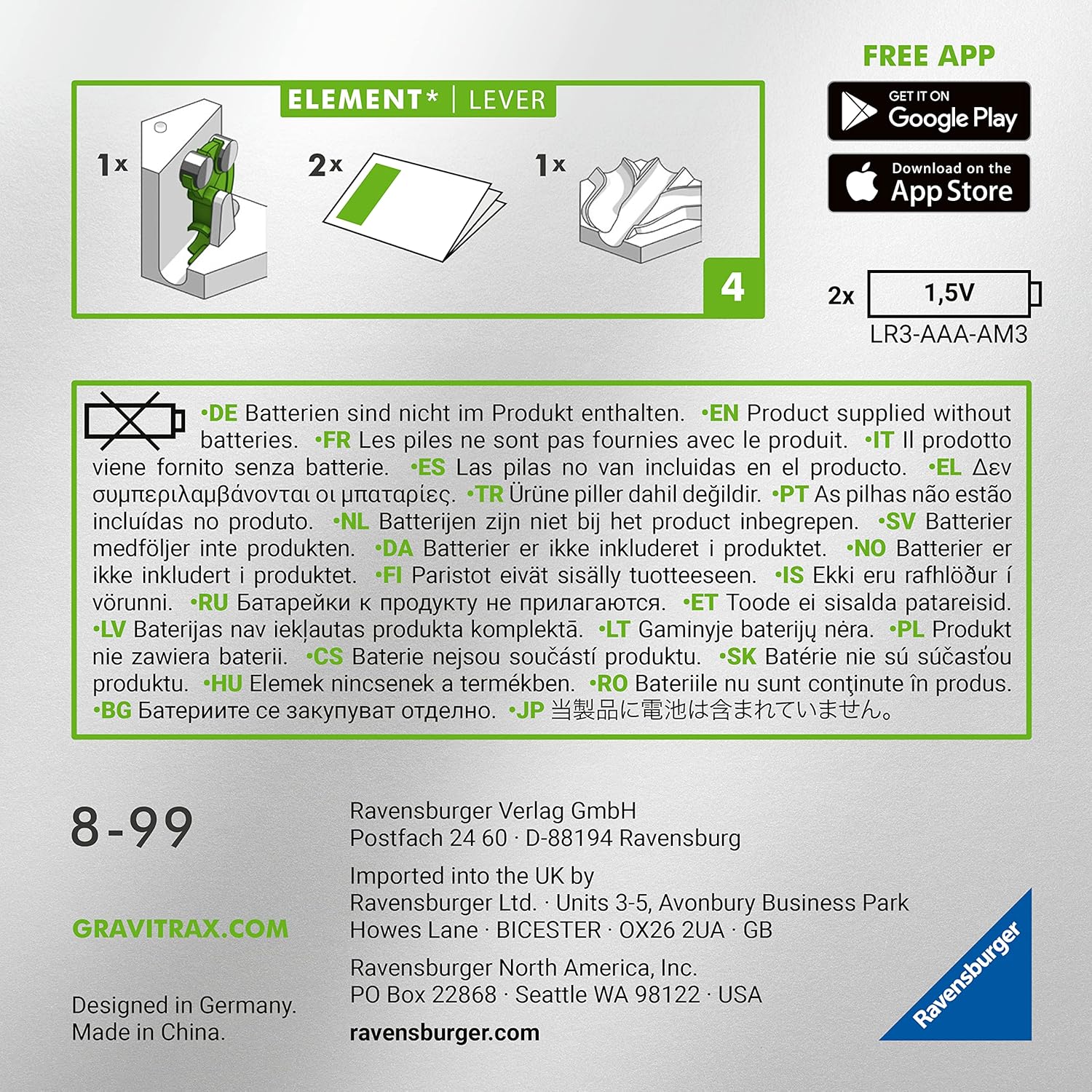 GraviTrax Power Palanca