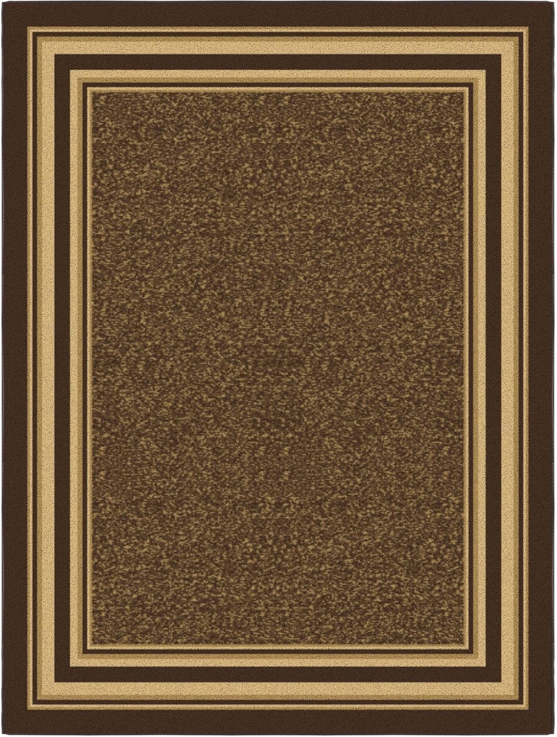 Ottomanson, colección Ottohome, tapete camino de color, estilo contemporáneo con bases antiderrapante, parte trasera de hule