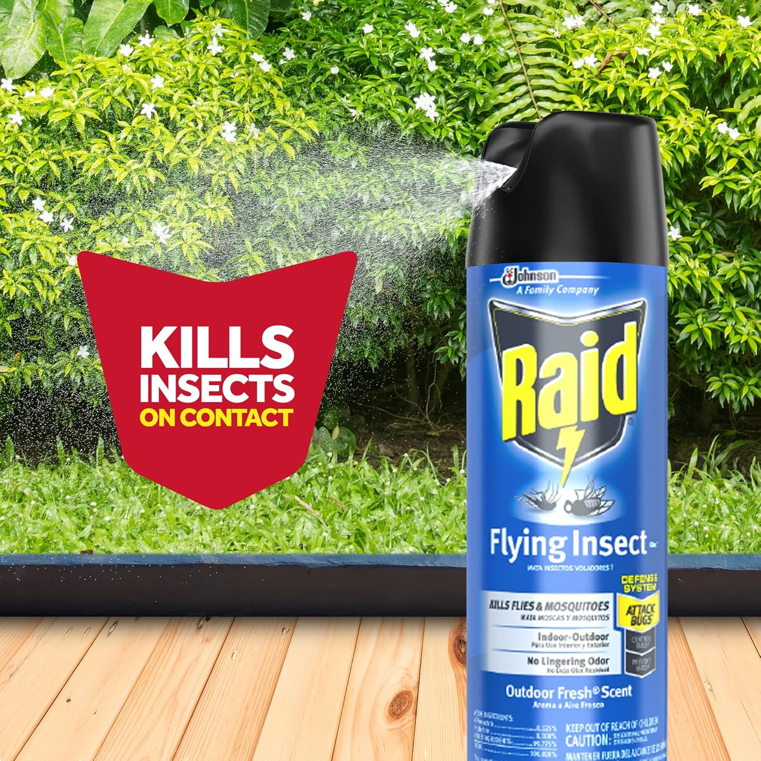 Raid Asesino de insectos voladores, 15 onzas