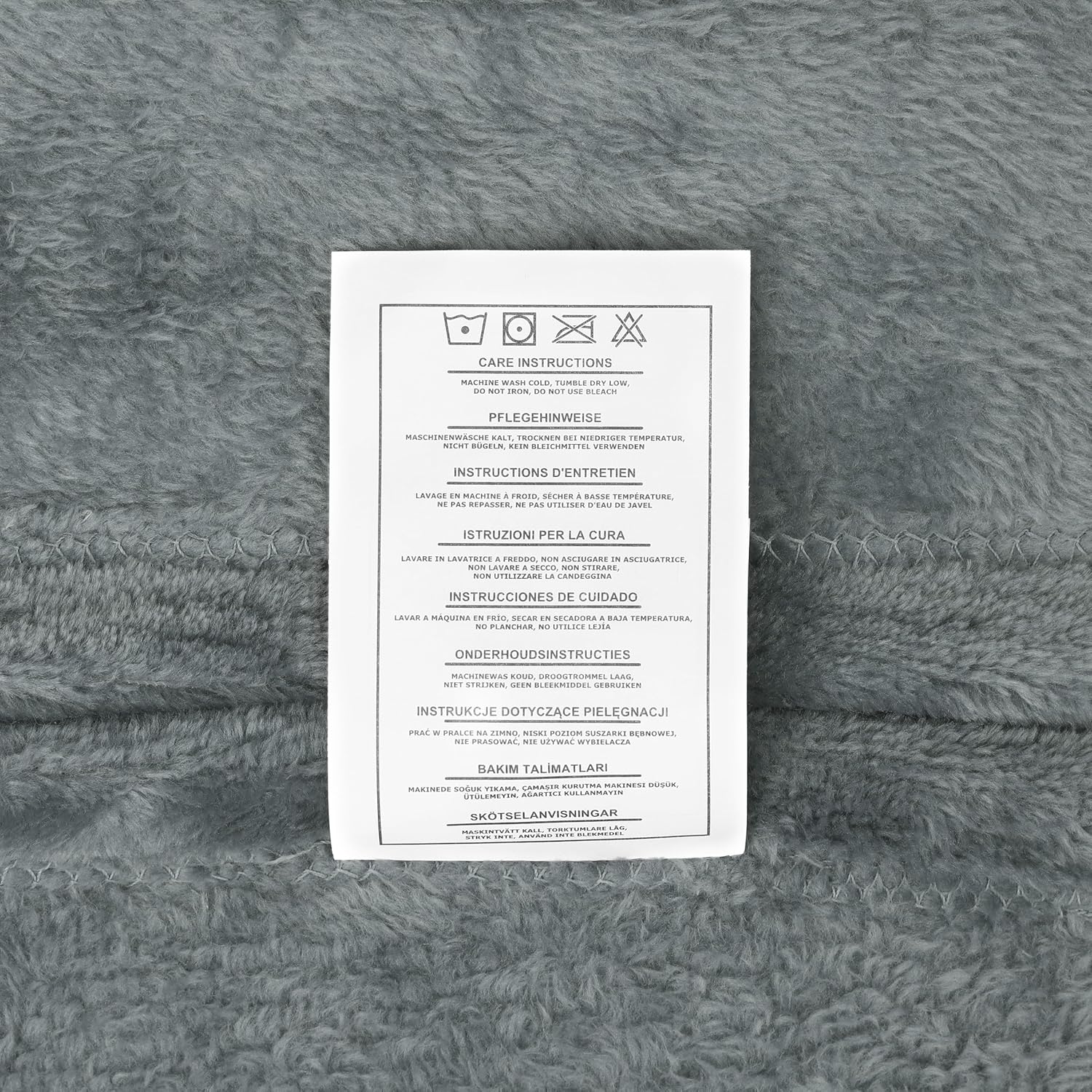 Utopia Bedding – Manta polar de 8.85 ozyd, tamaño individual, color gris ceniza, cobija para cama de microfibra, mullida, suave y antiestática (90 x