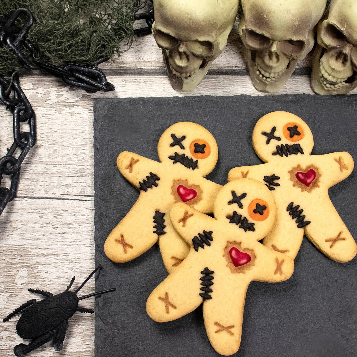 Cortador de galletas VooDoo Gingerbread Man, 1 pieza – Bakerlogy