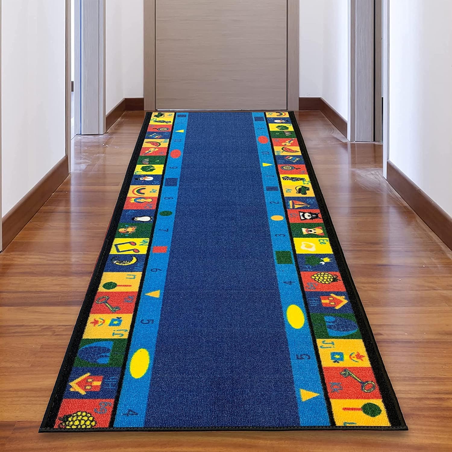 Alfombra de pasillo hecha a medida con respaldo de goma para cocina, vestíbulo, pasillo, entrada, elige tu longitud, tamaño de 26 pulgadas de ancho,