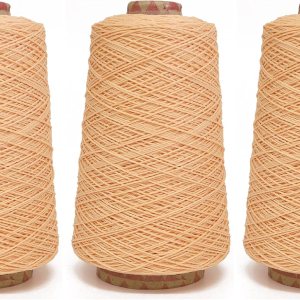 Paquete de 45 hilos de nailon de colores vibrantes (17 albaricoques), ideal para tejer a ganchillo, proyectos de manualidades y más, 100% B.C.F. – 3 Paquete de 45 hilos de nailon de colores vibrantes (17 albaricoques), ideal para tejer a ganchillo, proyectos de manualidades y más, 100% B.C.F. – 3