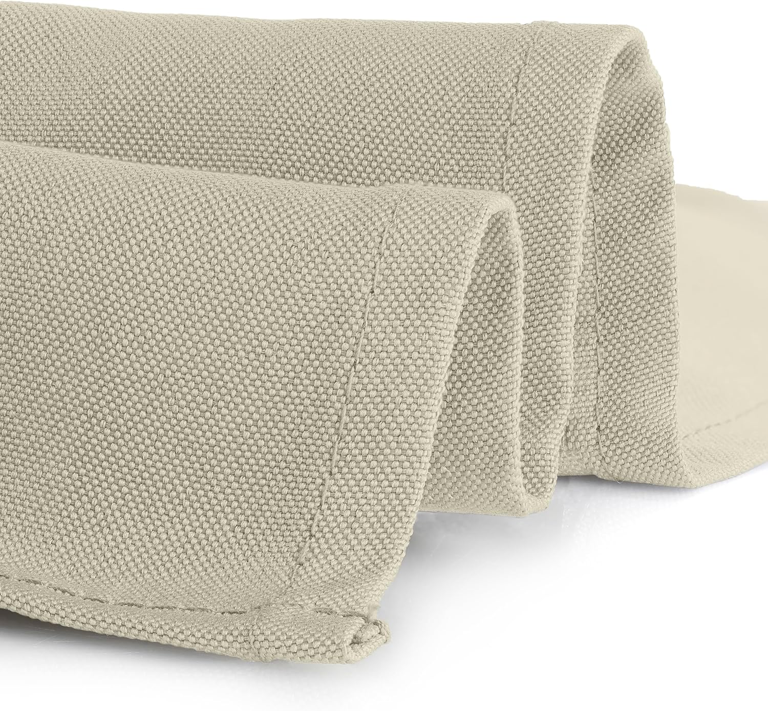 Gee Di Moda Mantel rectangular de 60x126pulgadas, color marfil, para mesa rectangular de 8pies, tela lavable resistente, para mesa de bufé,