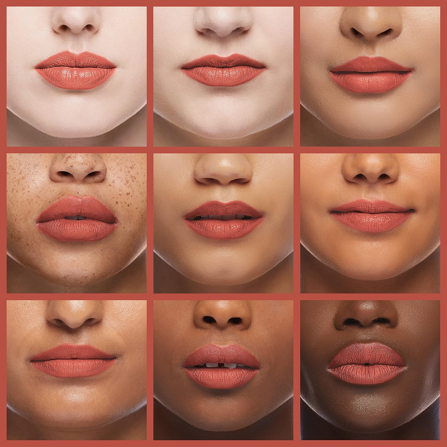 K7L Lápiz delineador de labios marrón para mujer galleta