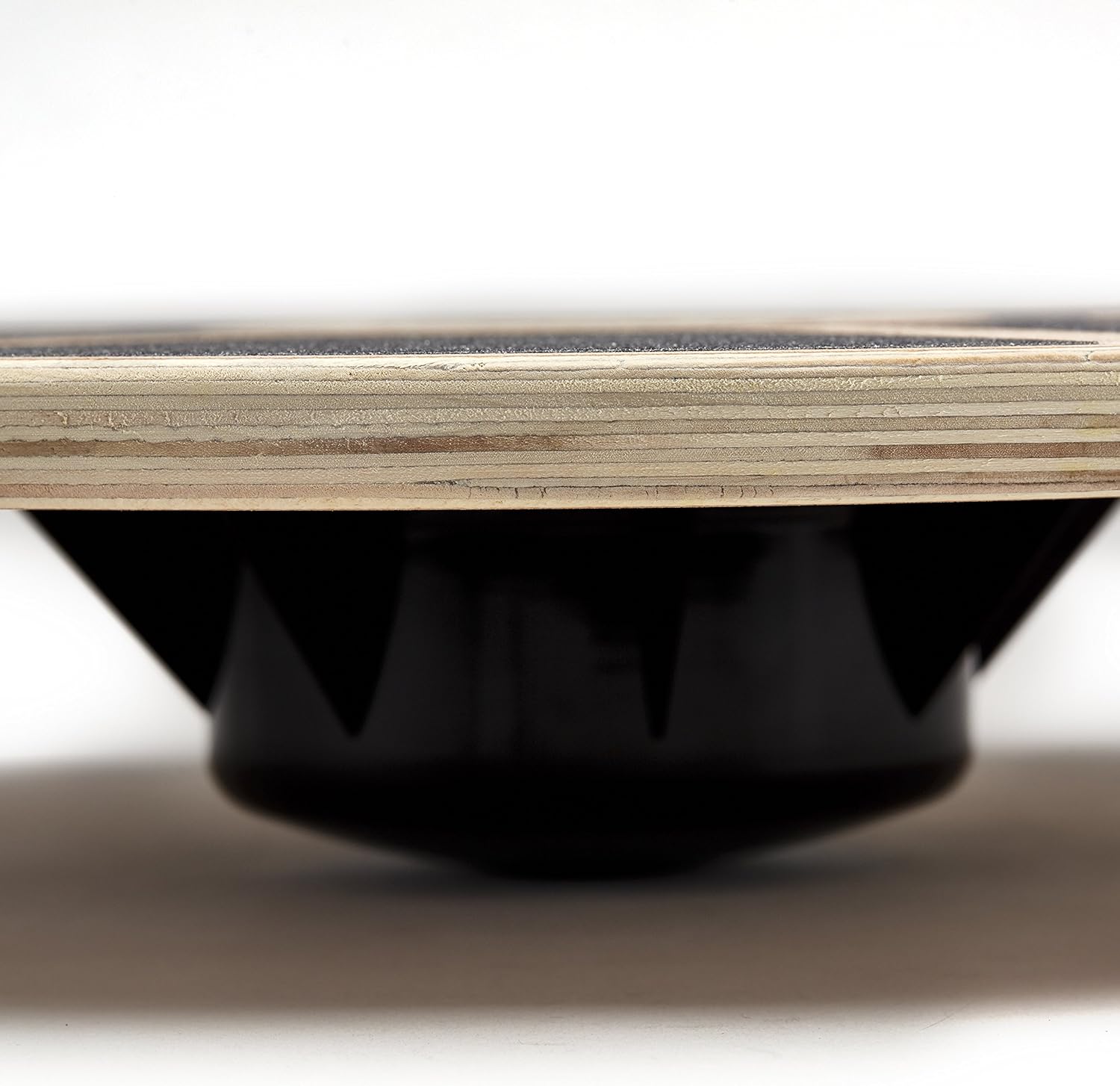 Tabla de equilibrio de madera antideslizante de 15.7 pulgadas para estabilidad, ejercicio, fuerza, flexibilidad, entrenamiento de fisioterapia