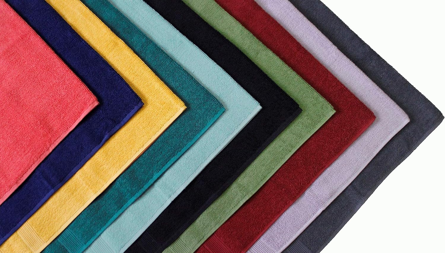 Belizzi Home – Juego de 8 toallas, 100 % algodón hilado en anillo, 2 toallas de baño de 27 x 54 pulgadas, 2 toallas de mano de 16 x 28 pulgadas y 4