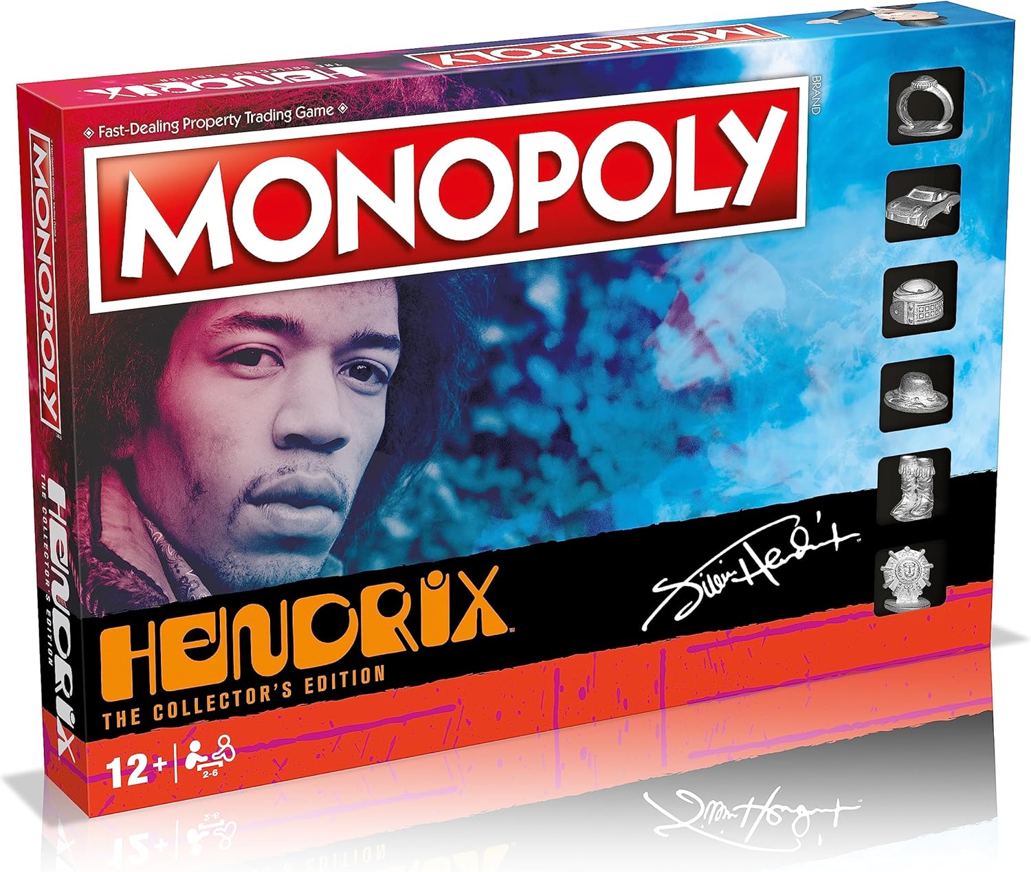 Social Family Board Game Monopoly Hendrix The Collector’s Edition
