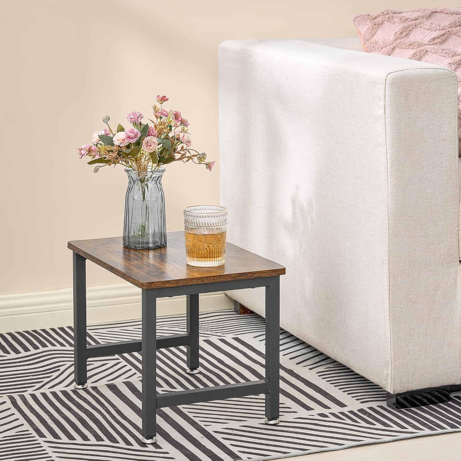 HOMCENES Soporte para impresora, estante de mesa para impresora industrial, carrito de impresora móvil de escritorio, estante de almacenamiento