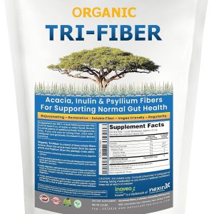 Kidney Restore Paquete de 2 suplementos de polvo orgánico de inulina de acacia psyllium de 16 onzas de fibra triple Kidney Restore Paquete de 2 suplementos de polvo orgánico de inulina de acacia psyllium de 16 onzas de fibra triple
