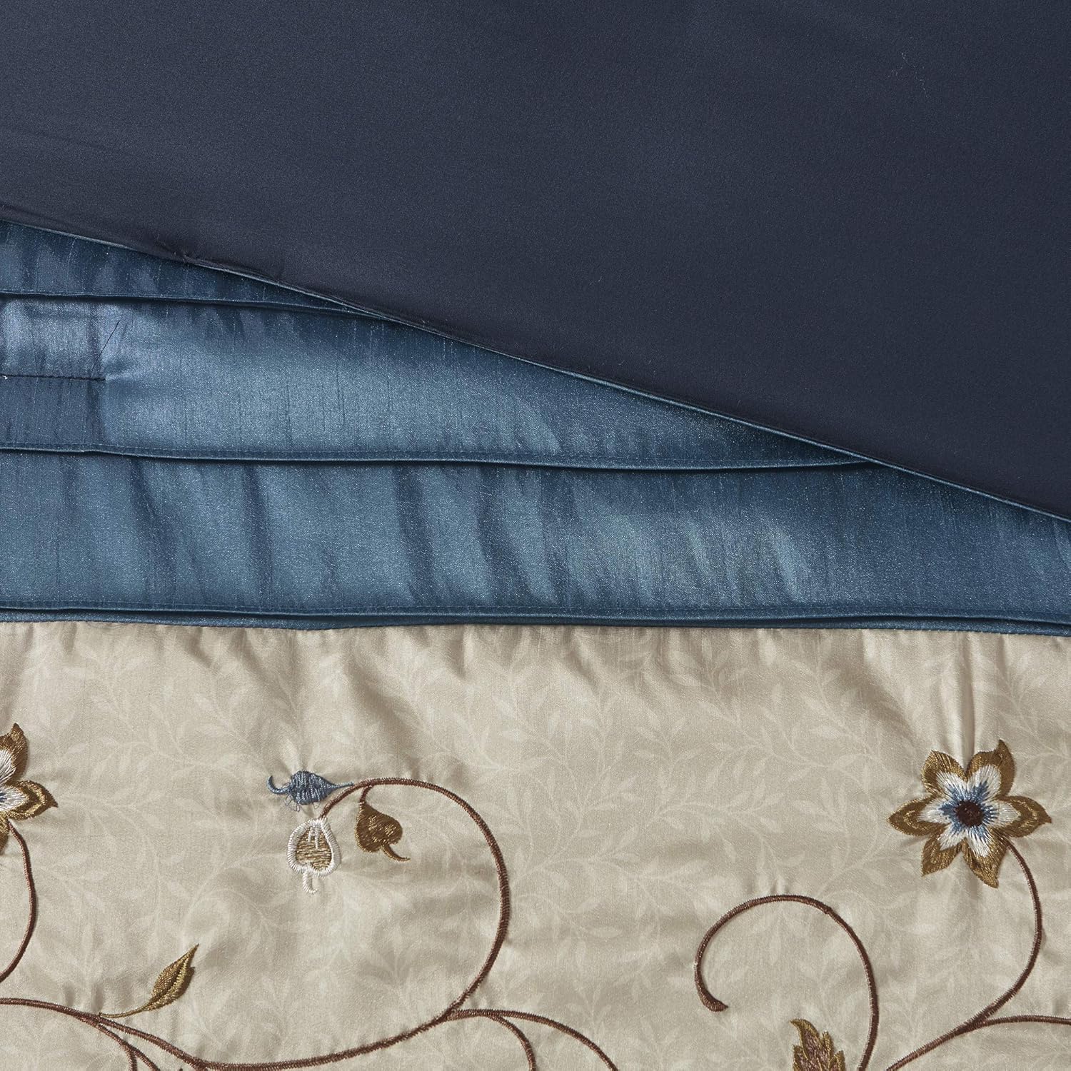 Juego Madison Park All Season, falda de cama a juego, almohadas decorativas