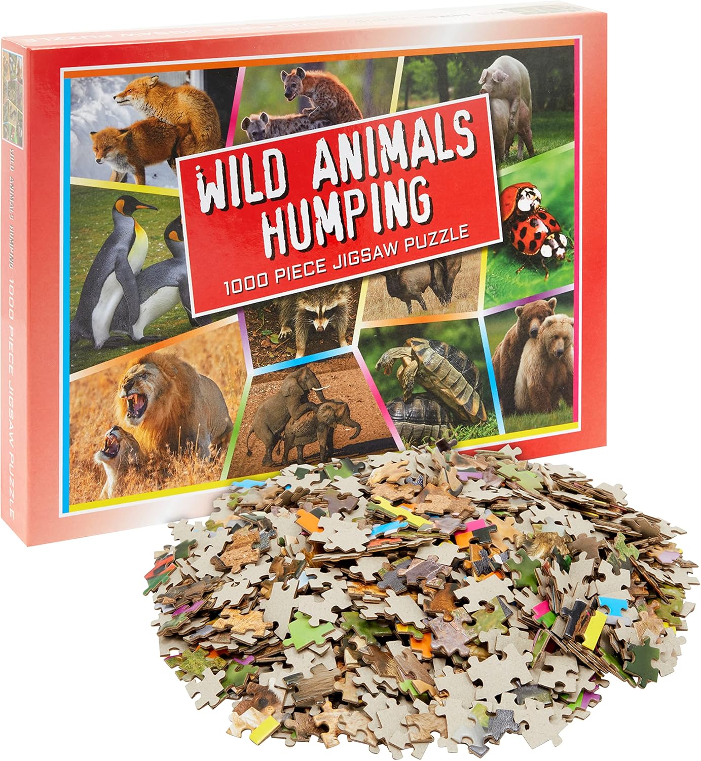 Wild Animals Humping – Rompecabezas de 1000 piezas para adultos