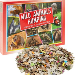 Wild Animals Humping – Rompecabezas de 1000 piezas para adultos Wild Animals Humping – Rompecabezas de 1000 piezas para adultos