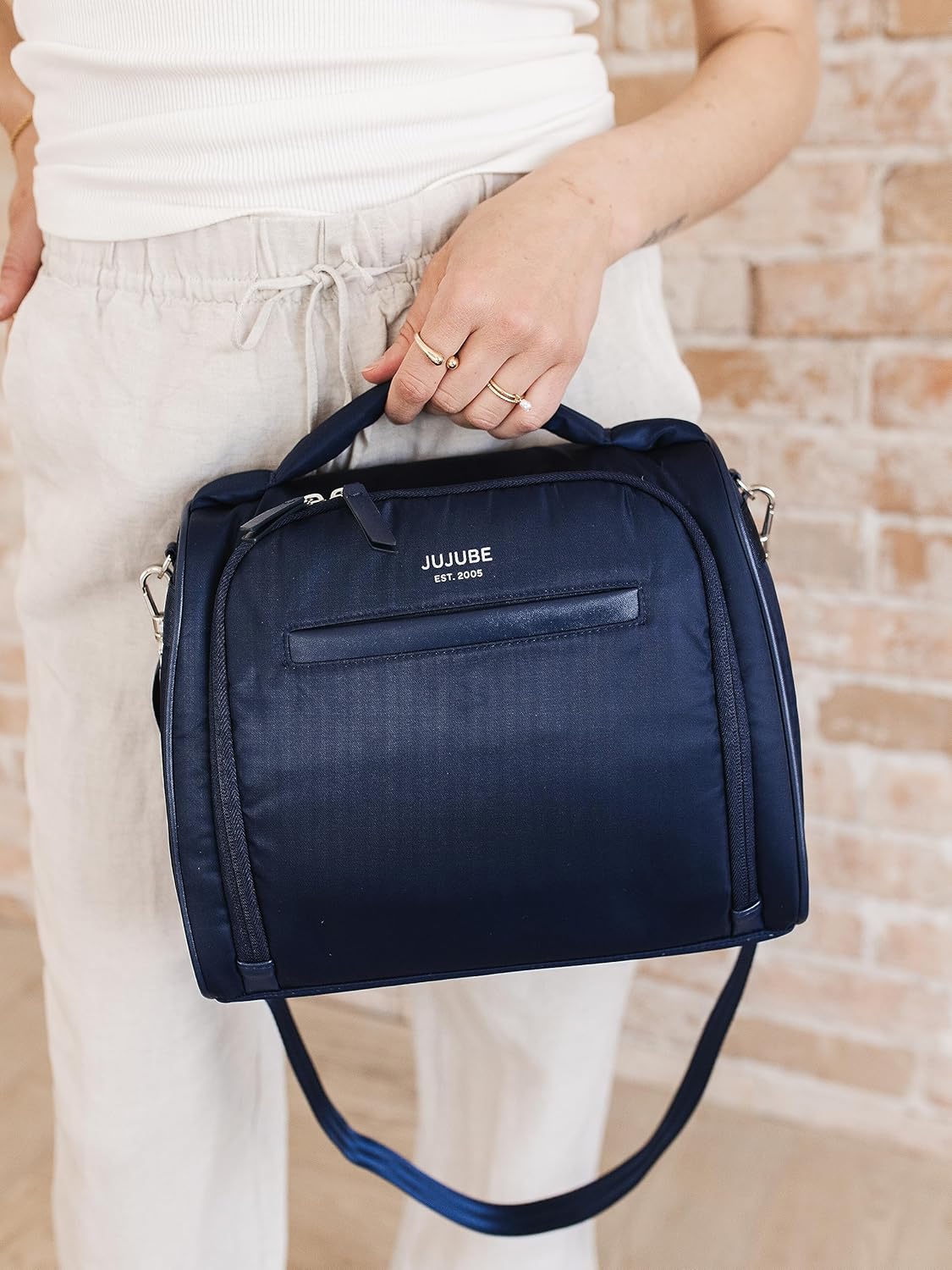 JuJuBe Nueva bolsa aislada – Bolsa enfriadora de botellas para botellas de leche materna, alimentos – Bolsa aislada para leche, fórmula, aperitivos