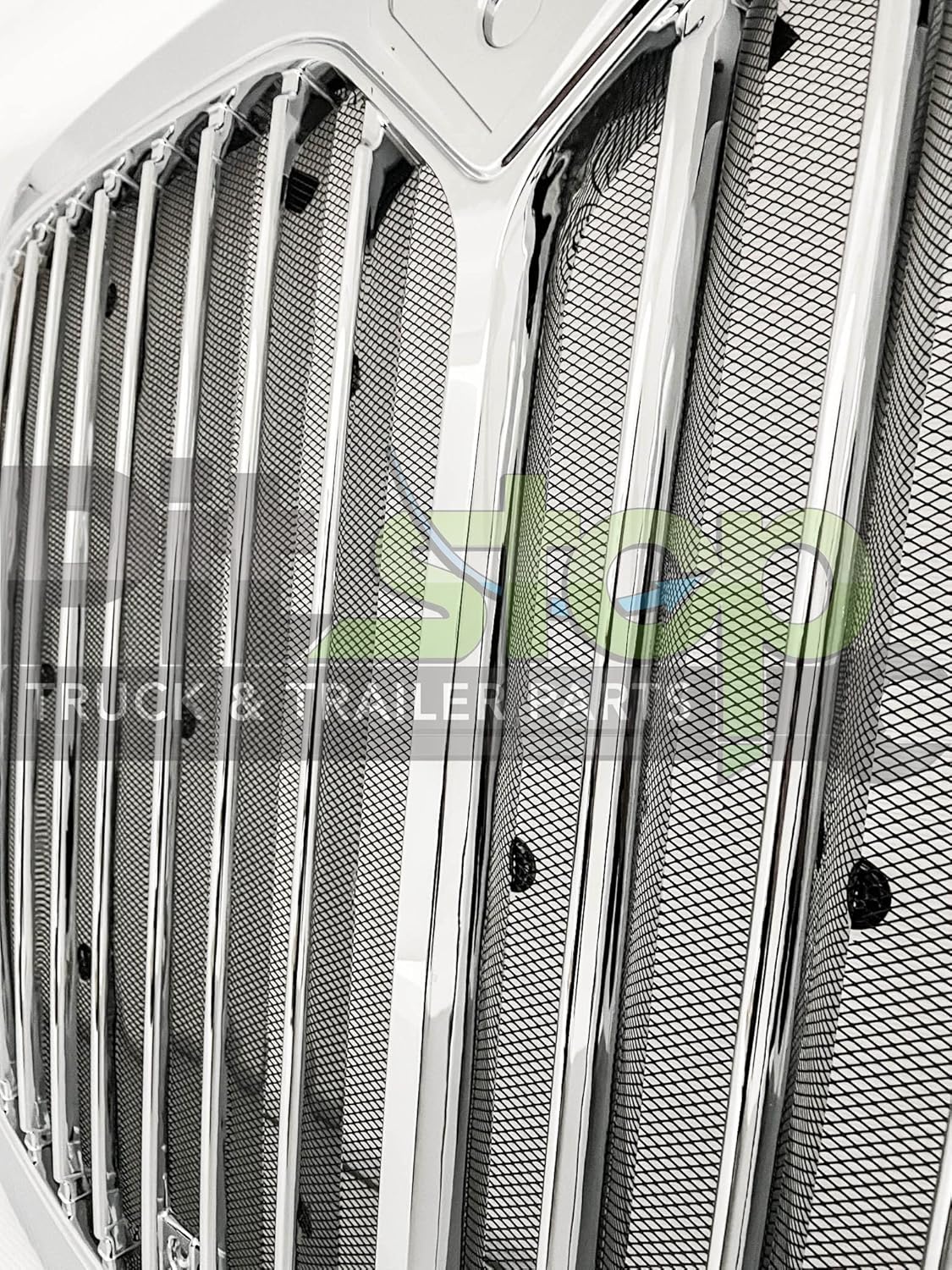 International Prostar 2007-2018 – Rejilla delantera cromada para radiador con pantalla de insectos