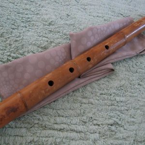 1.8 Shakuhachi pentatónico sin extremo de raíz 5 agujeros – Instrumento Zen tradicional 1.8 Shakuhachi pentatónico sin extremo de raíz 5 agujeros – Instrumento Zen tradicional