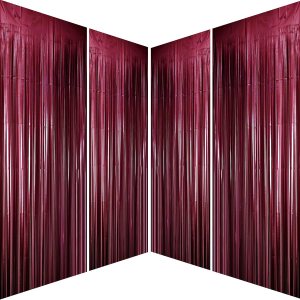 Cortinas de flecos de papel de aluminio de oropel para boda, aniversario, despedida de soltera, feliz cumpleaños, San Valentín, día de la madre, Cortinas de flecos de papel de aluminio de oropel para boda, aniversario, despedida de soltera, feliz cumpleaños, San Valentín, día de la madre,