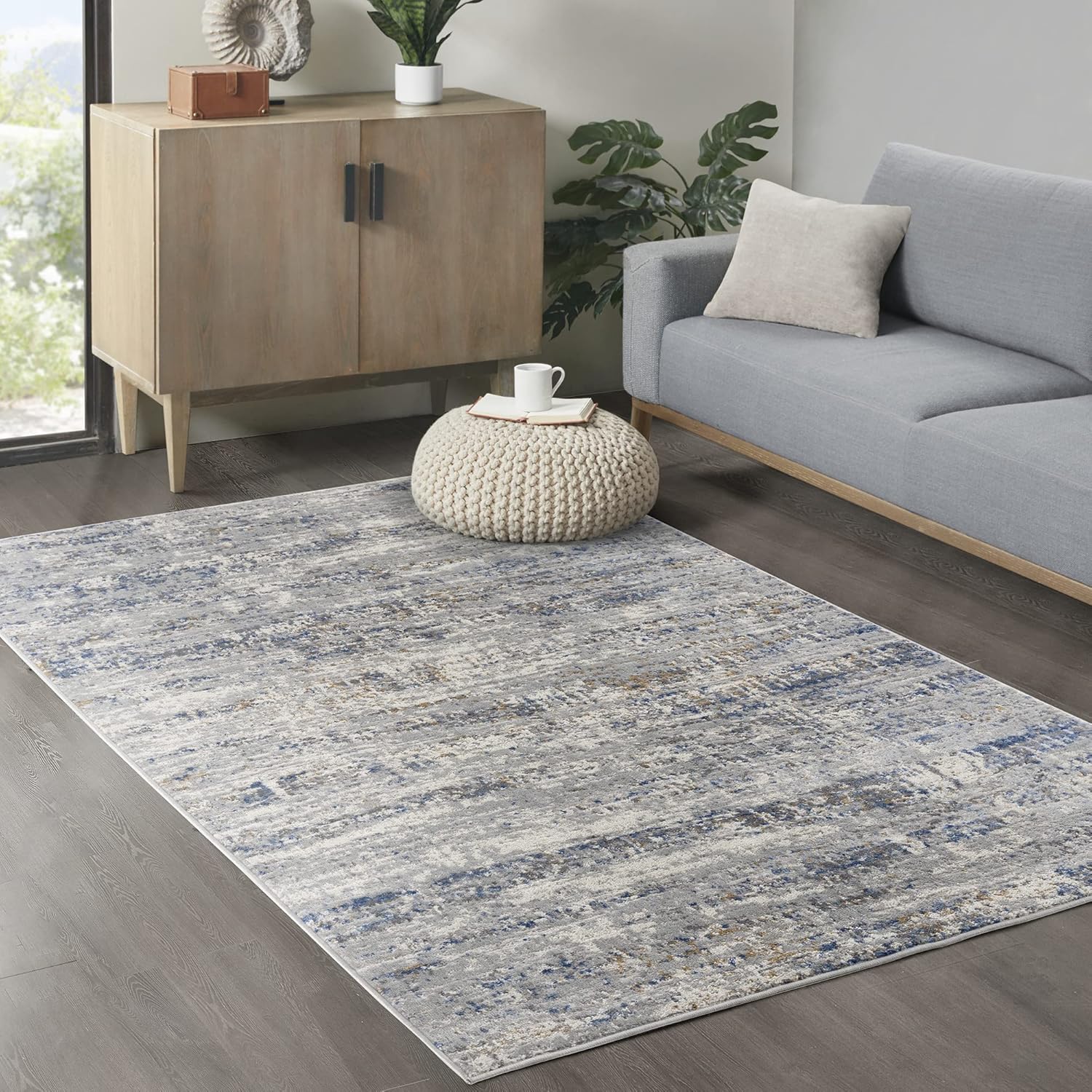 Madison Park Harley – Alfombras turcas tejidas para sala de estar, comedor interior, decoración moderna del hogar, alfombras ultrasuaves para