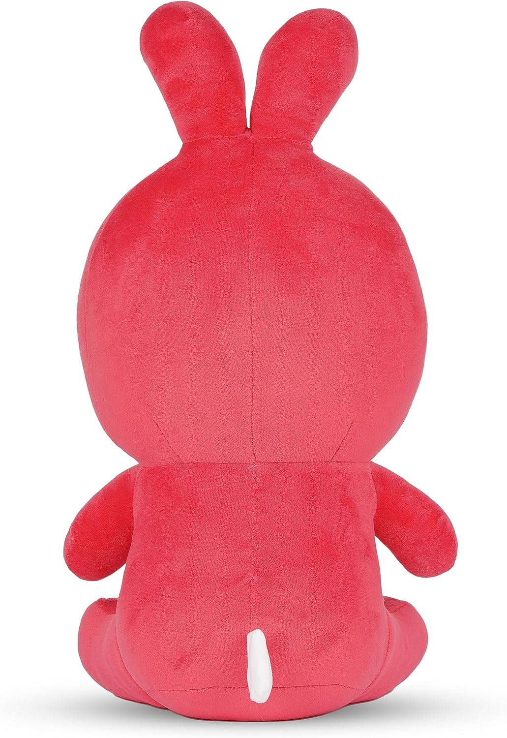 PLUSHIFY Juguete de peluche de color rojo de conejito de 16 pulgadas, adorable y abrazable para todas las edades
