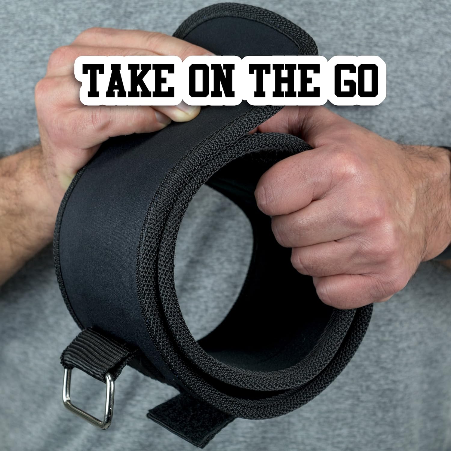 Cinturón de neopreno para levantamiento de pesas, equipo de entrenamiento de fuerza, ideal para sentadillas, peso muerto y levantamiento de potencia