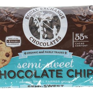 Equal Exchange Chips de chocolate orgánico semidulce, 10 oz Equal Exchange Chips de chocolate orgánico semidulce, 10 oz