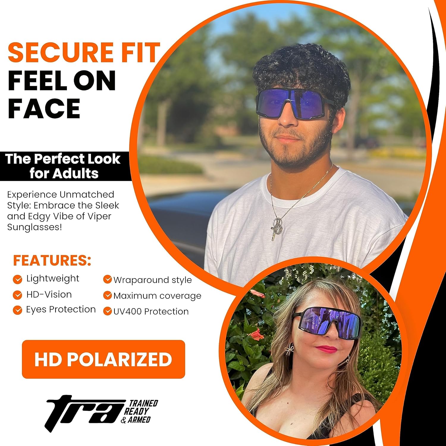 Gafas de sol de béisbol para adultos, UV400, gafas de sol geniales para correr, fútbol, ciclismo, gafas deportivas + funda